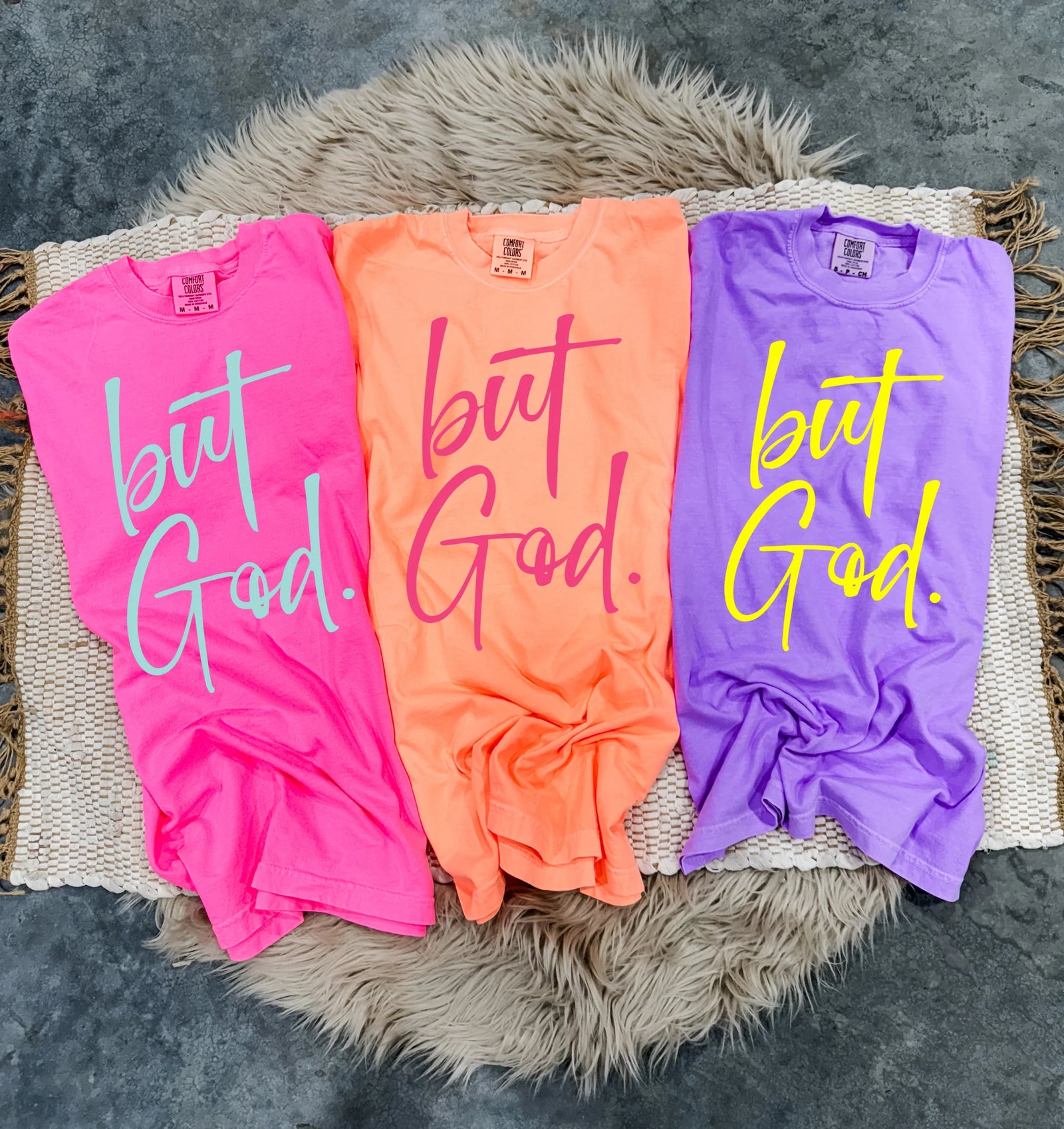 But God Tee: Color Options Available