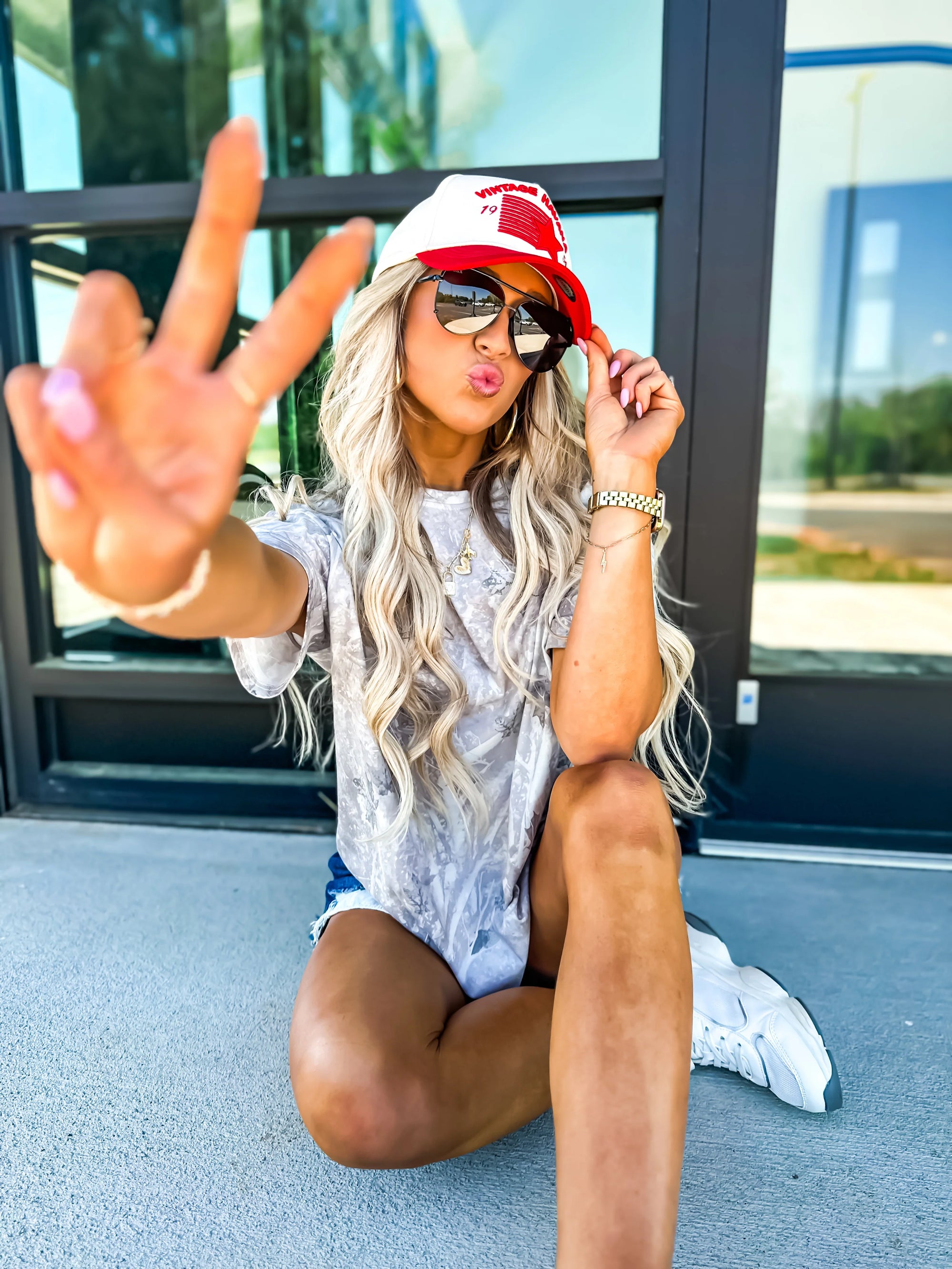 Camo Oversized Tee