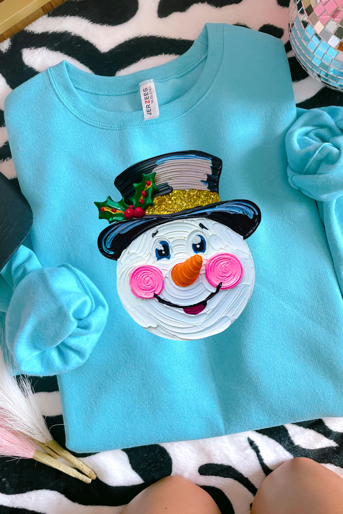 *Black Friday* Frosty Sweatshirt: Scuba Blue