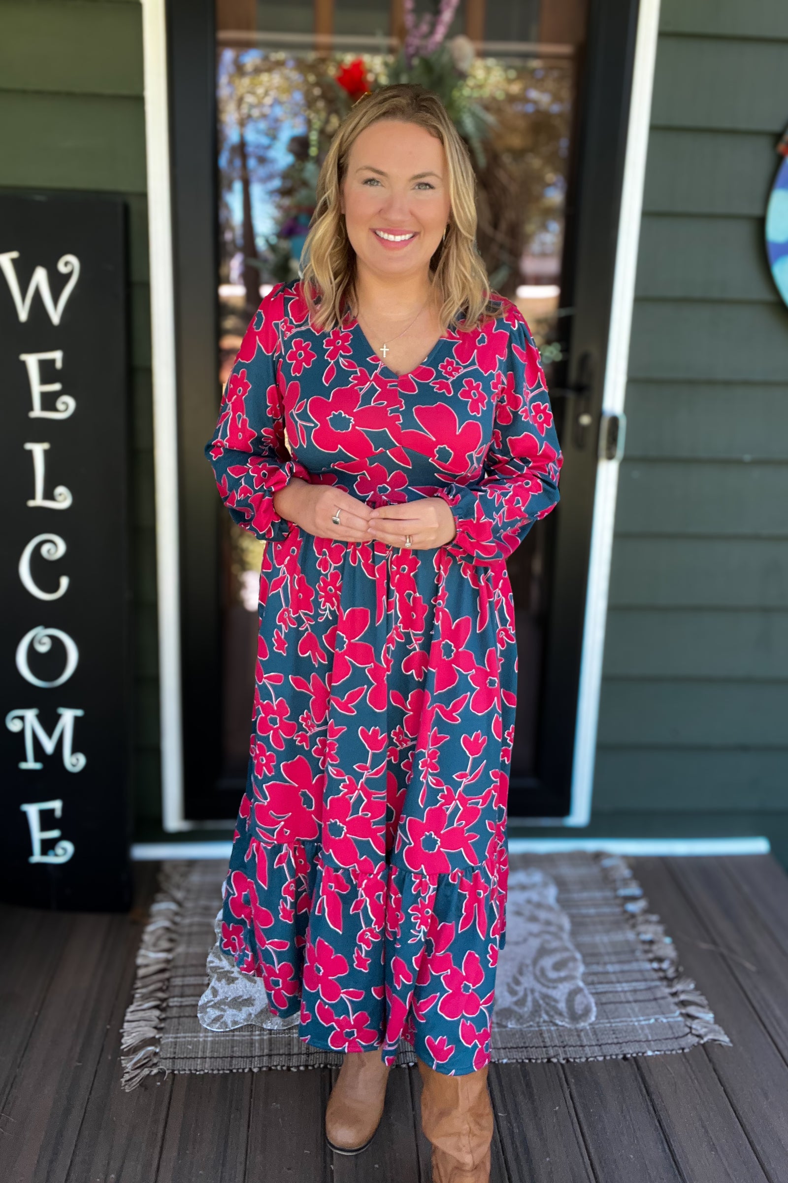 The Sweetest Thing Midi Dress: Multi