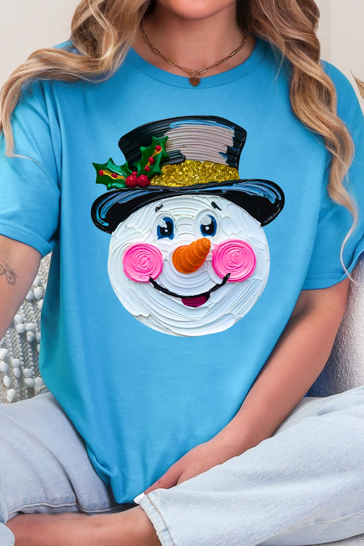 *Black Friday* Frosty Tee: Sapphire