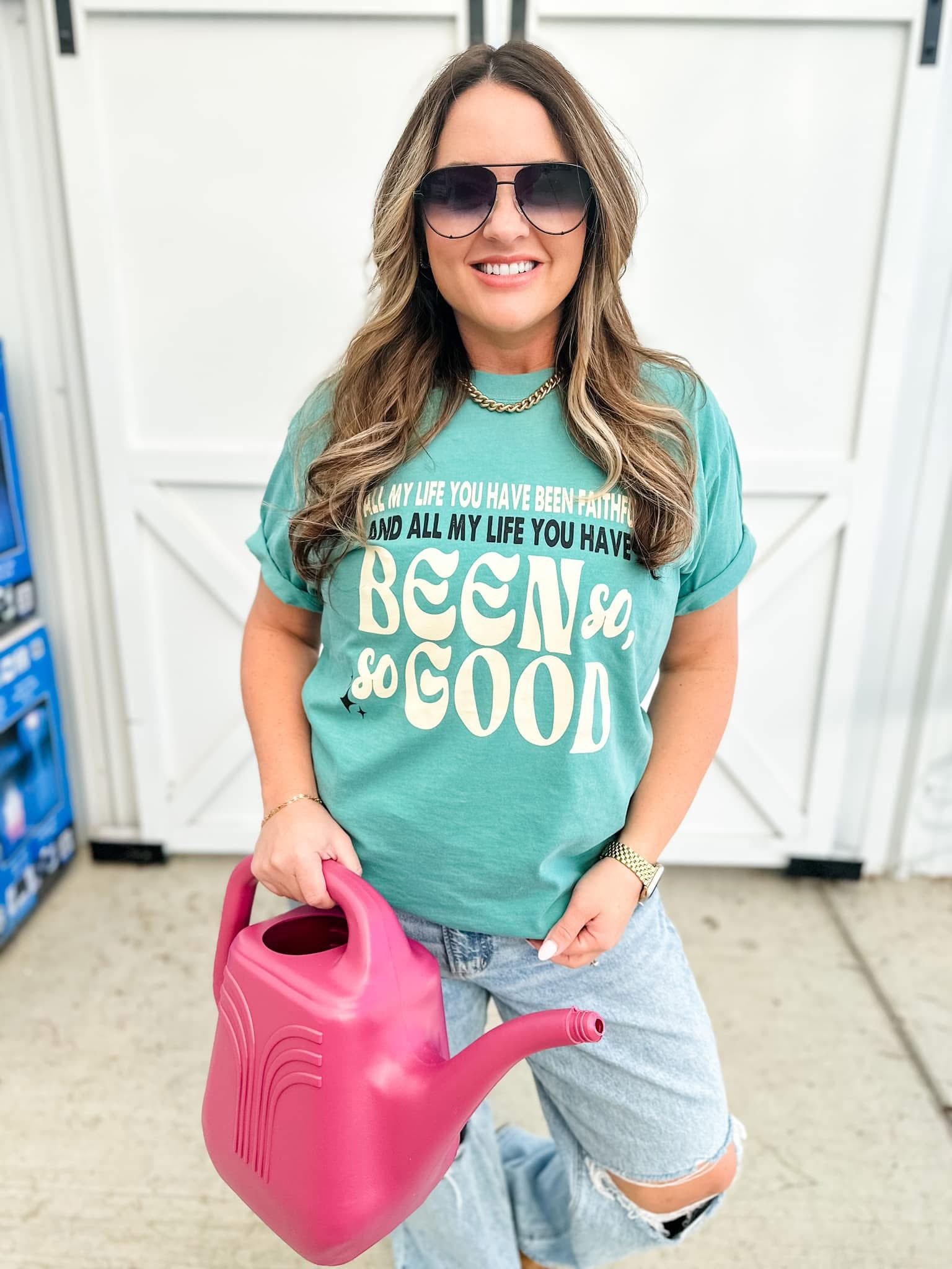 So, So Good Tee: Seafoam