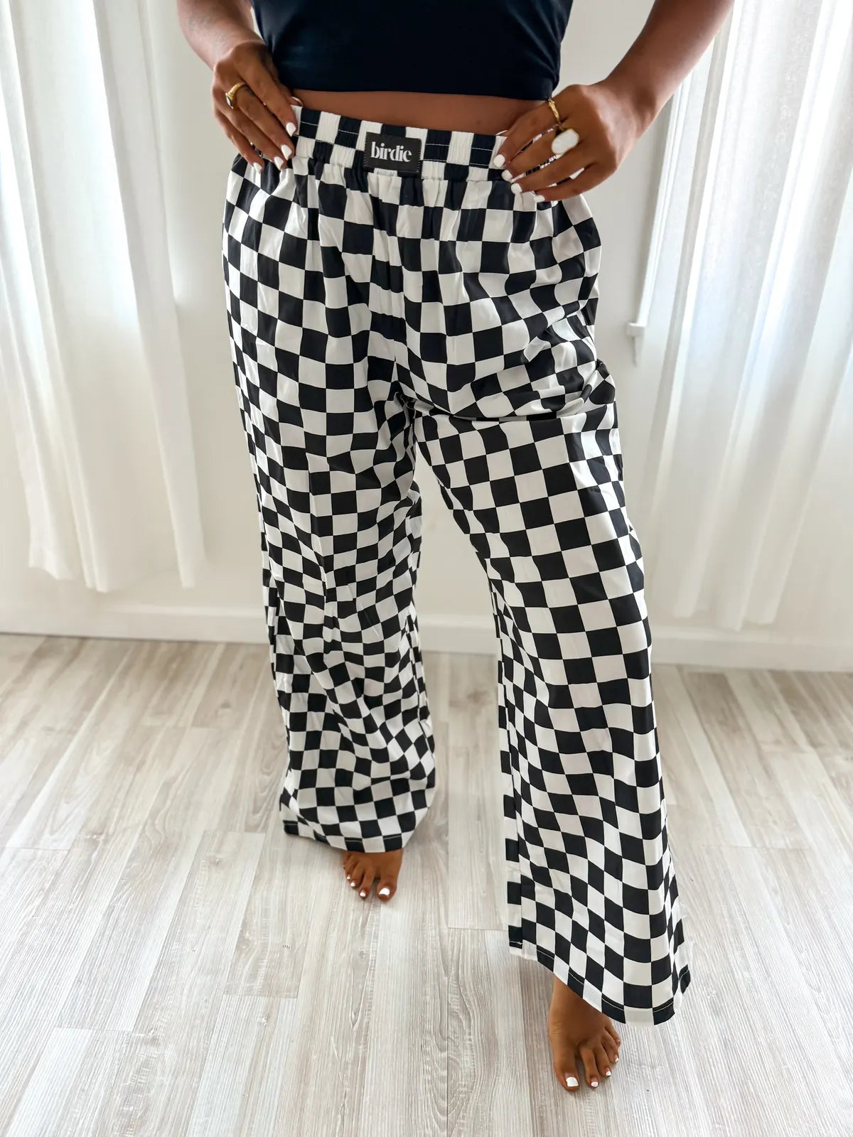 The Day Off Boxer Pants: Checkered