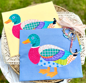 Summer Mallard Duck Tee: Color Options Available