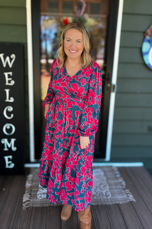 The Sweetest Thing Midi Dress: Multi