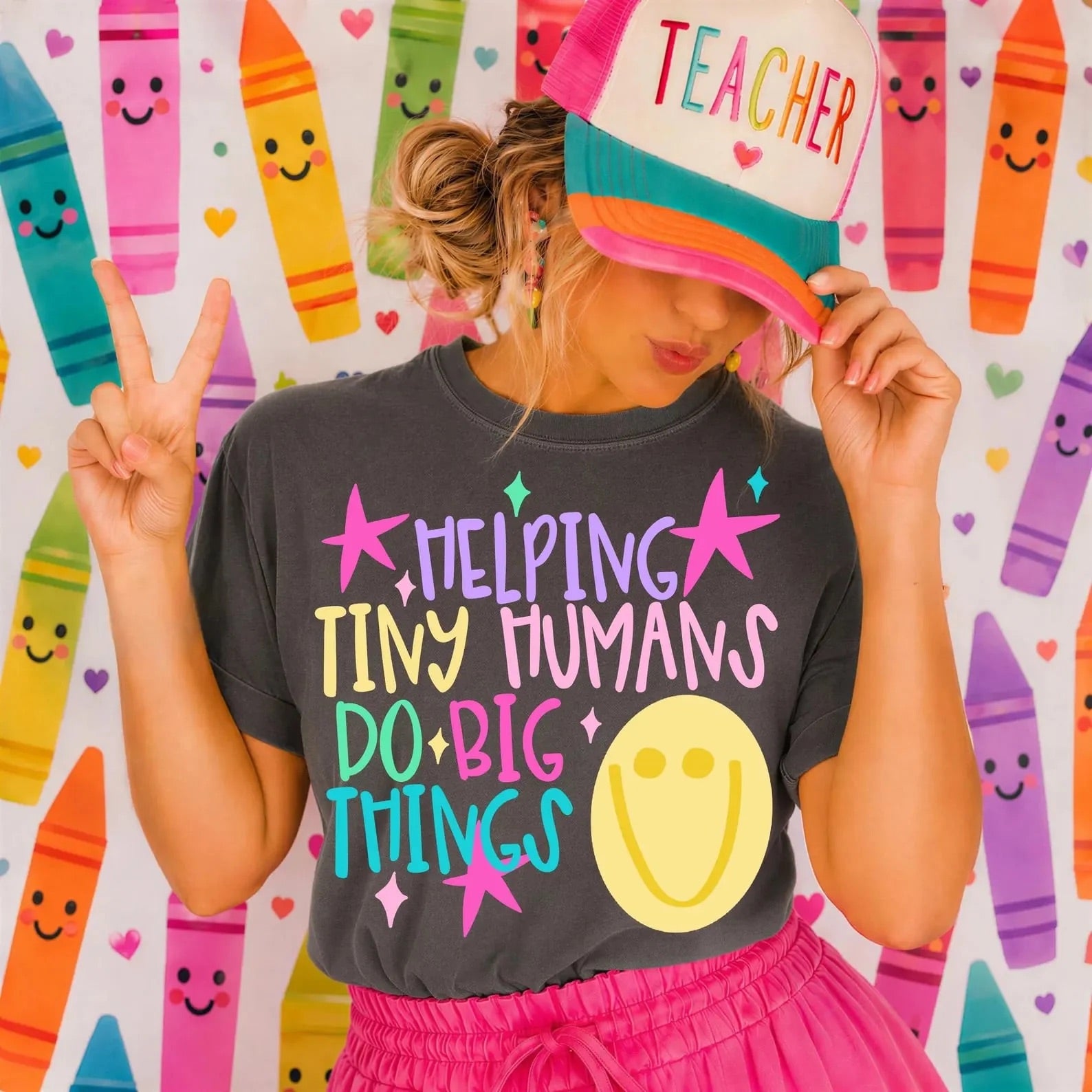 Helping Tiny Humans Tee: Pepper