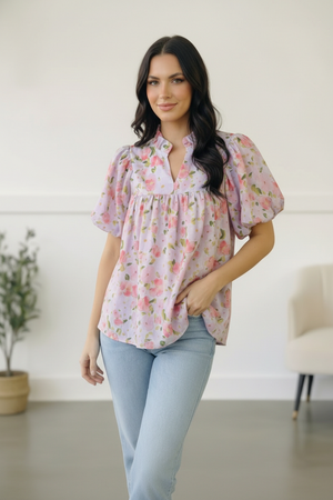 Painted Blossoms Posey Top