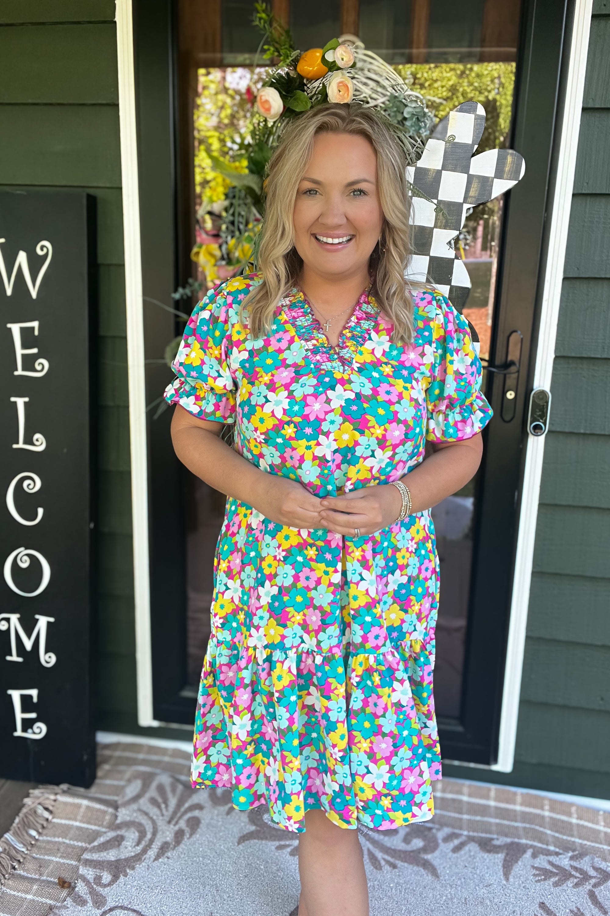 Wildflowers Dress: Multi