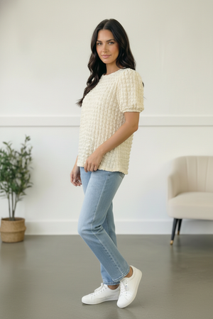 The Cloud Nine Texture Top