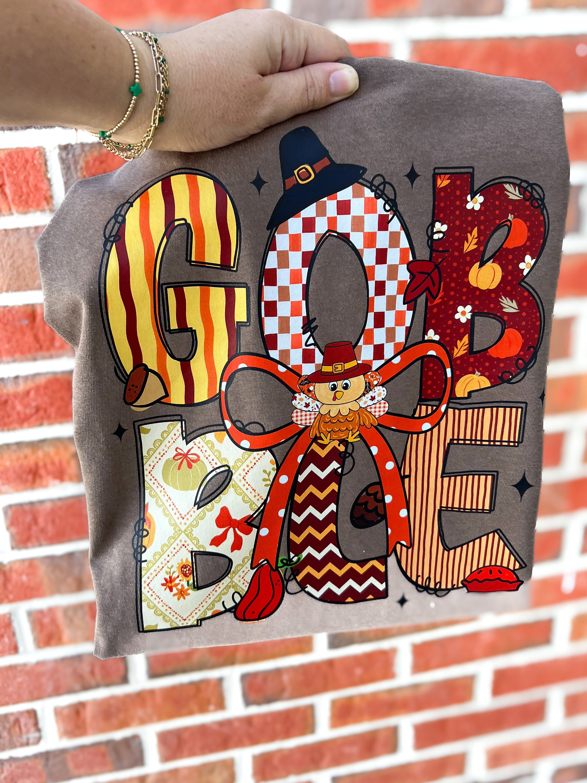 Gobble Tee: Espresso