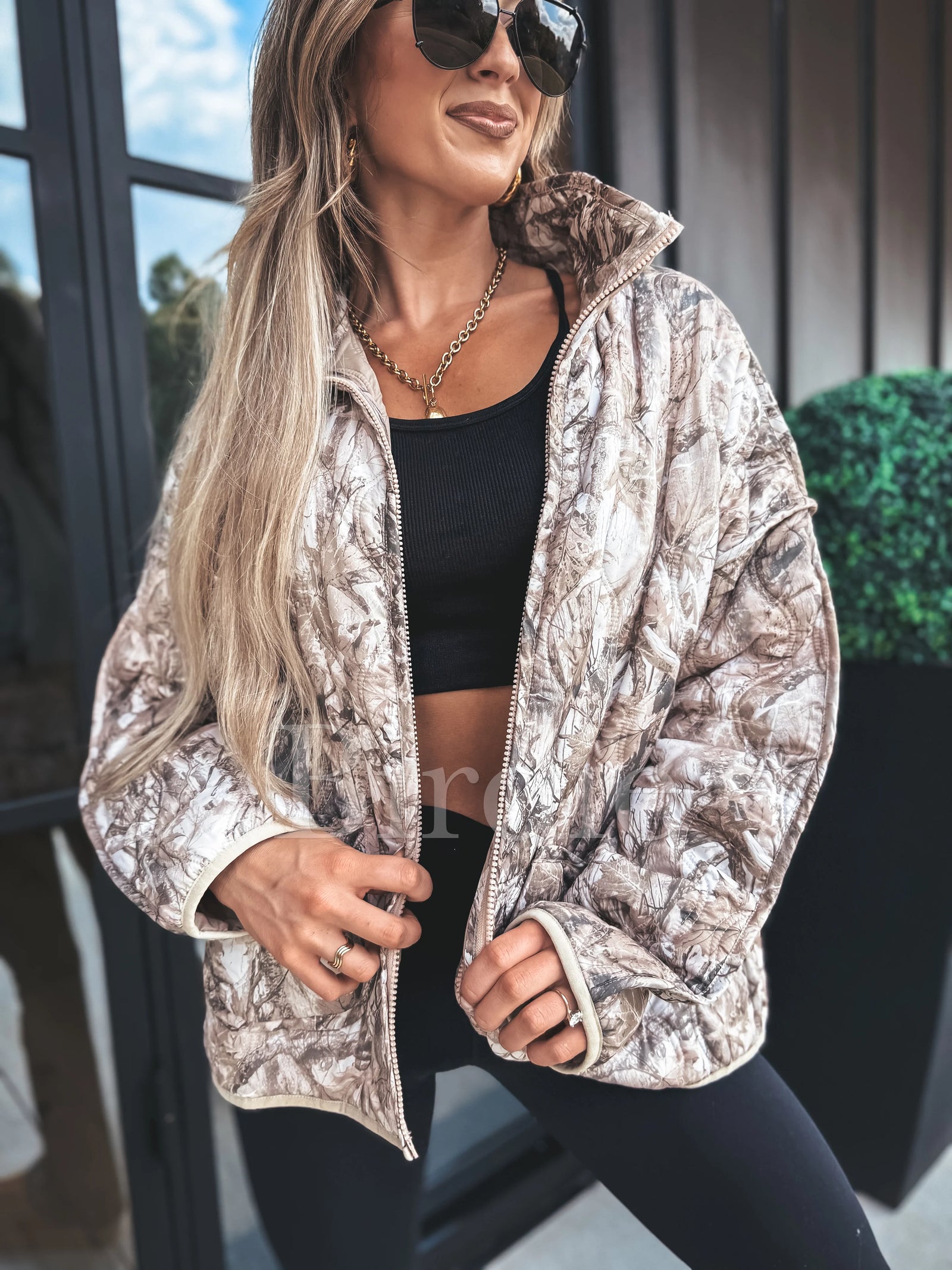 PREORDER Cozy Cloud Jacket: Dark Camo