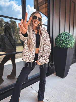 PREORDER Cozy Cloud Jacket: Duck Camo