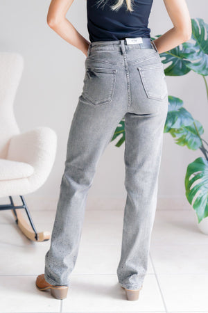 Starlight Glam Judy Blue Straight Leg Jeans