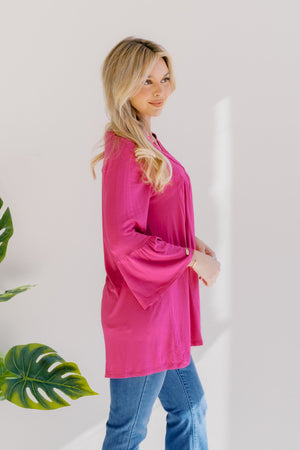 Vivid Petal Swing Top