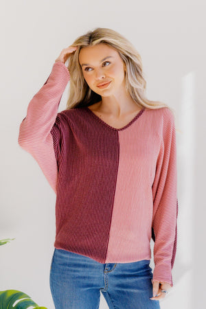 Dusky Rose Duo Top