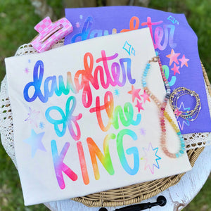 Daughter of the King Tee: Color Options Available