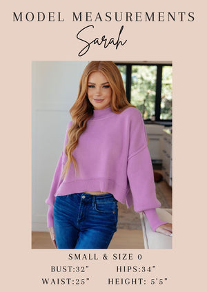 Normal Volume Striped Sweater Top: Ivory Multi