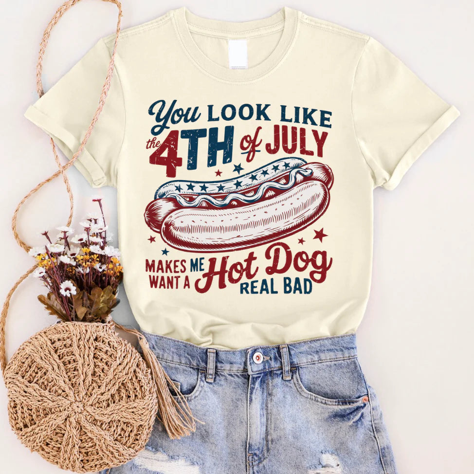 You Look Like The 4th Graphic Tee: Natural