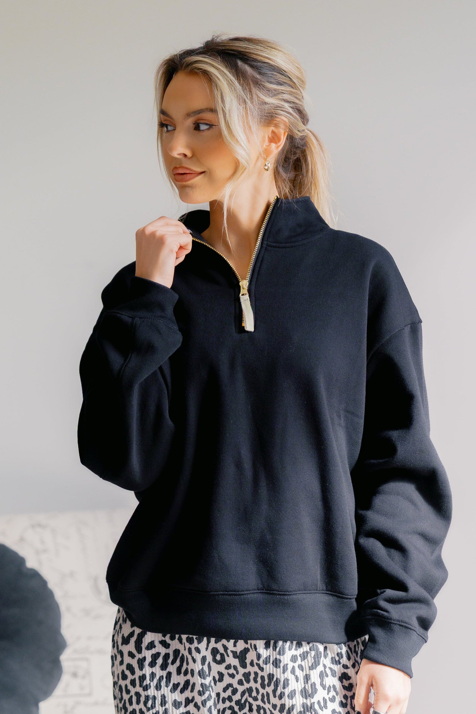 Shadowline Half Zip Sweatshirt