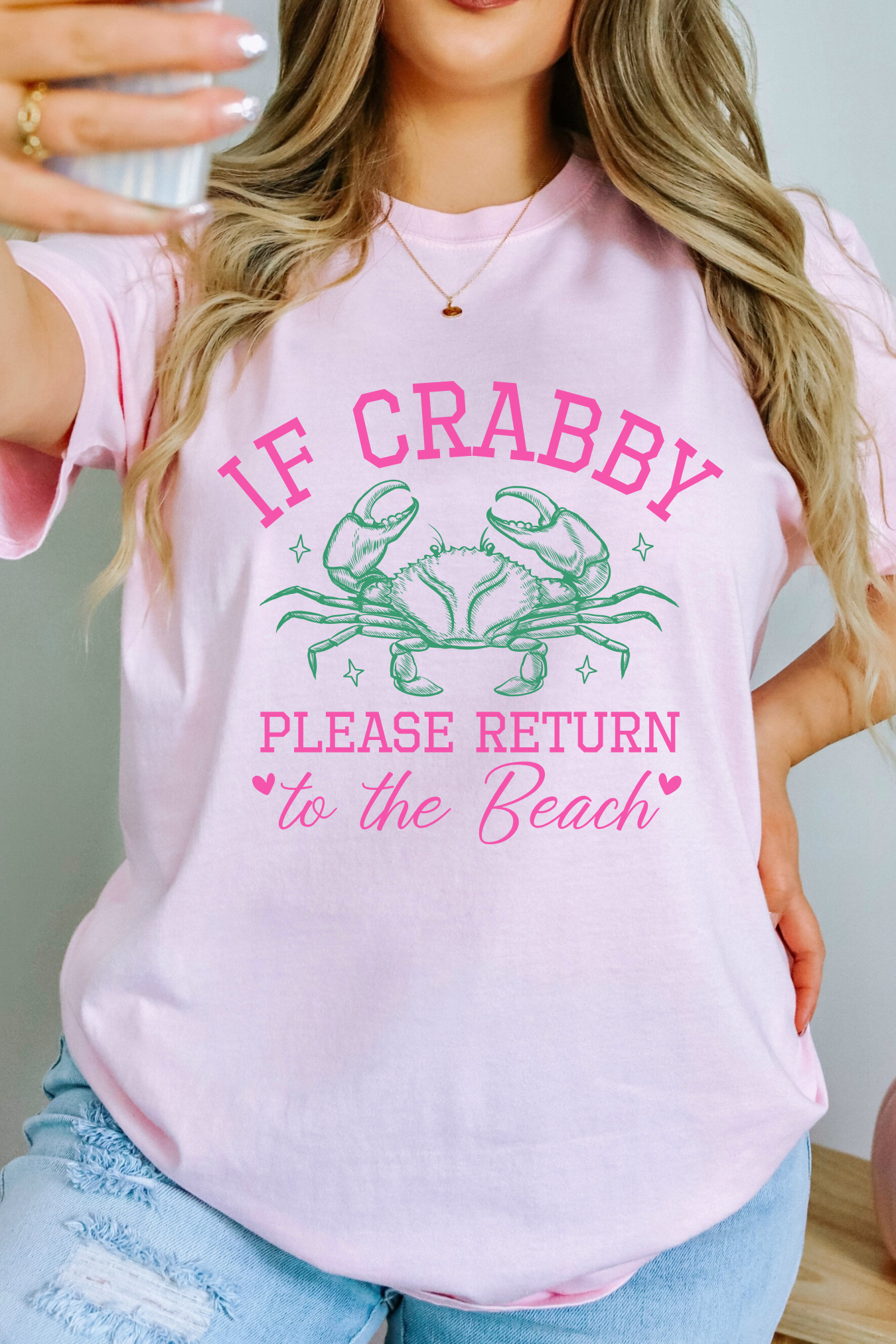If Crabby Tee: Blossom