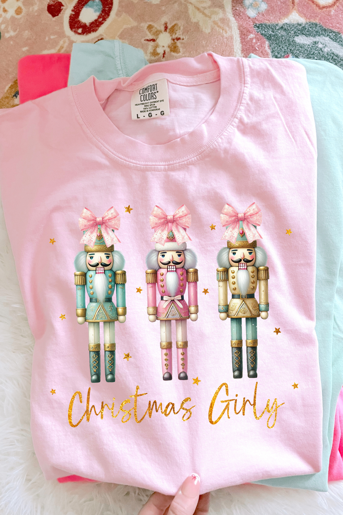 Christmas Girly Tee: Blossom