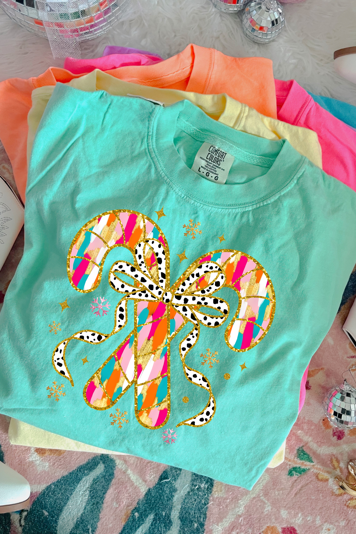 Candy Cane Tee: Island Reef