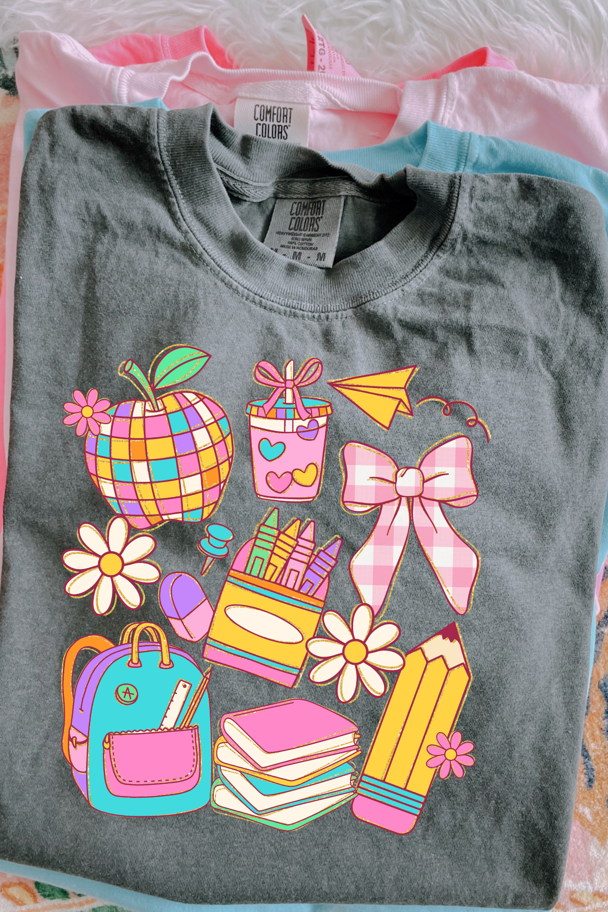 Back To School Icons Tee: Pepper (Youth + Adult)