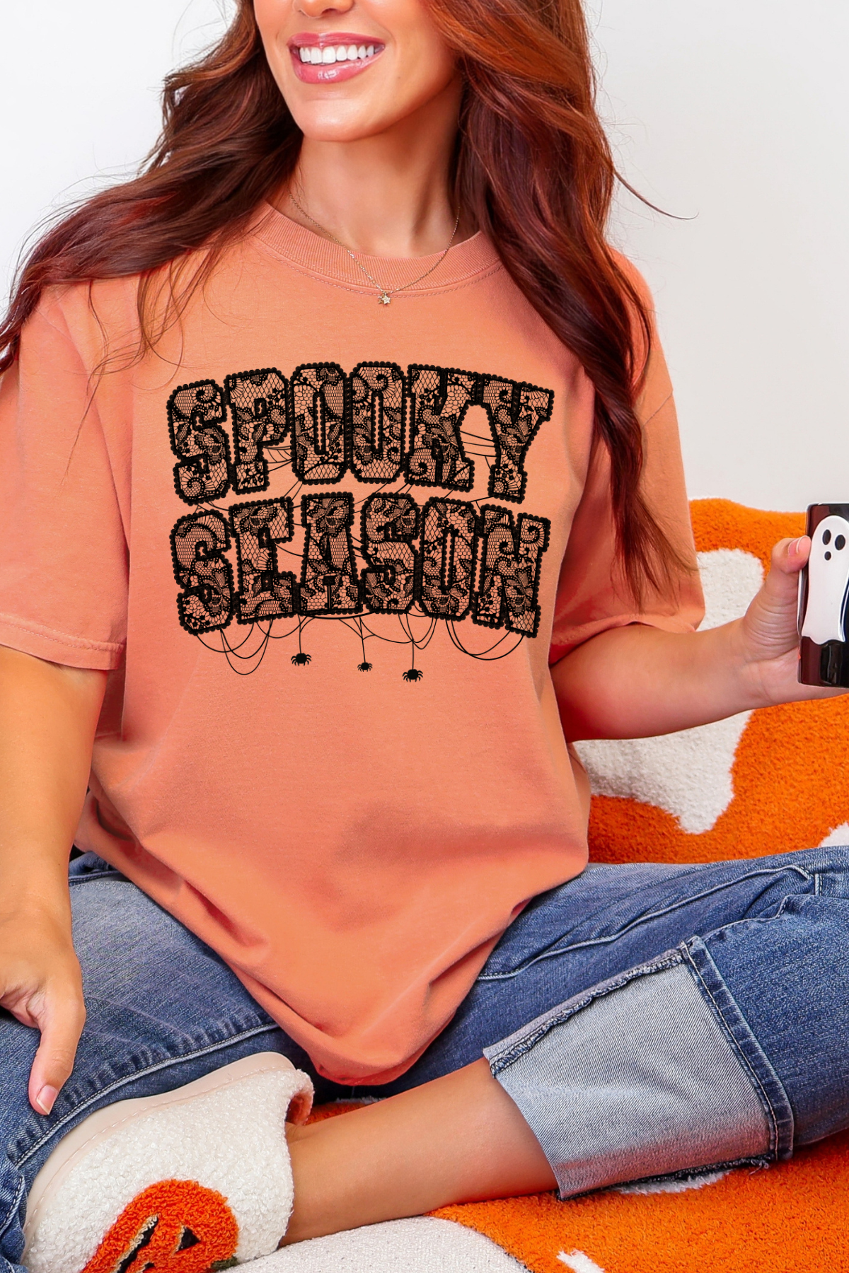 Spooky Season Tee: Terra Cotta