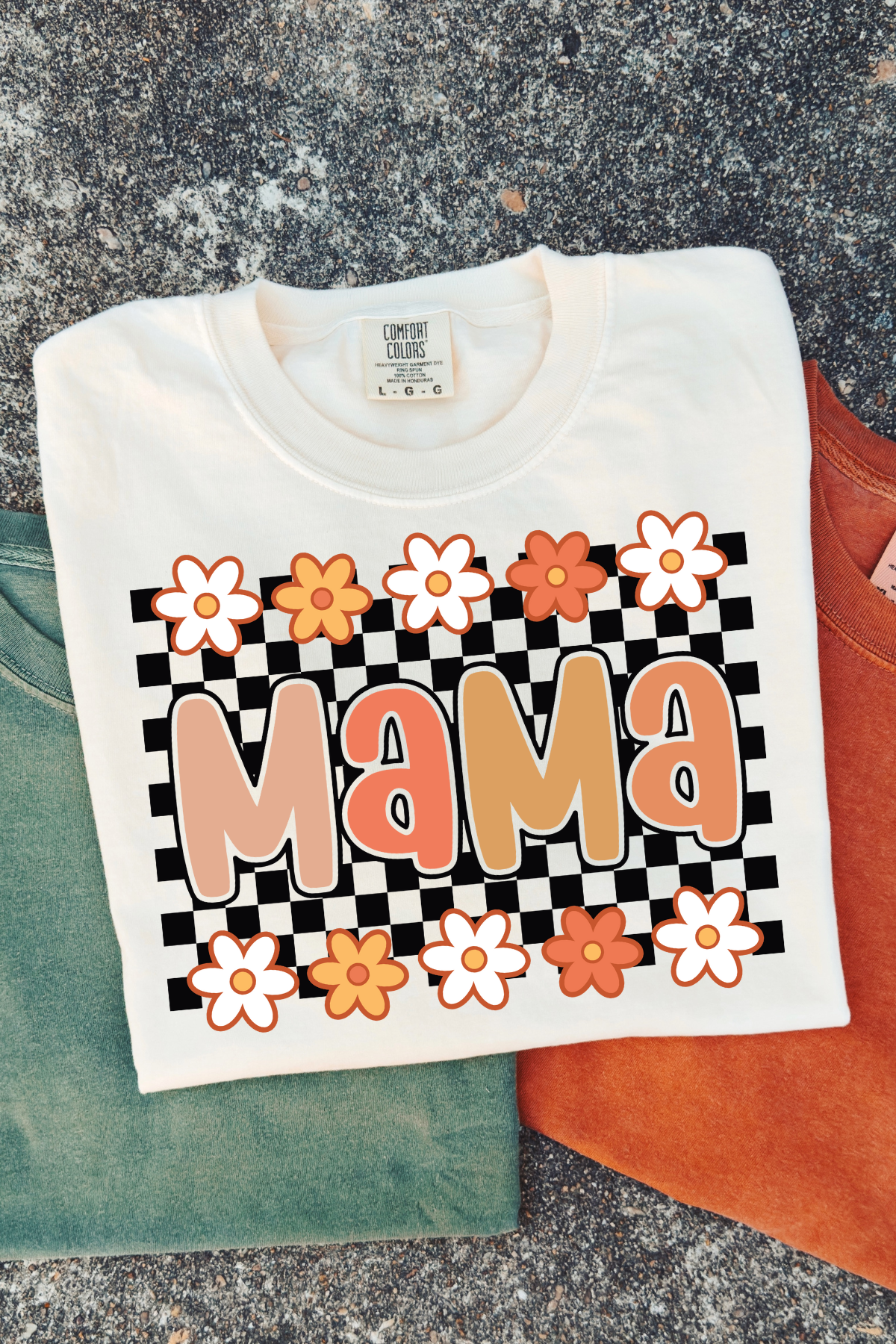 Fall Mama Tee: Ivory