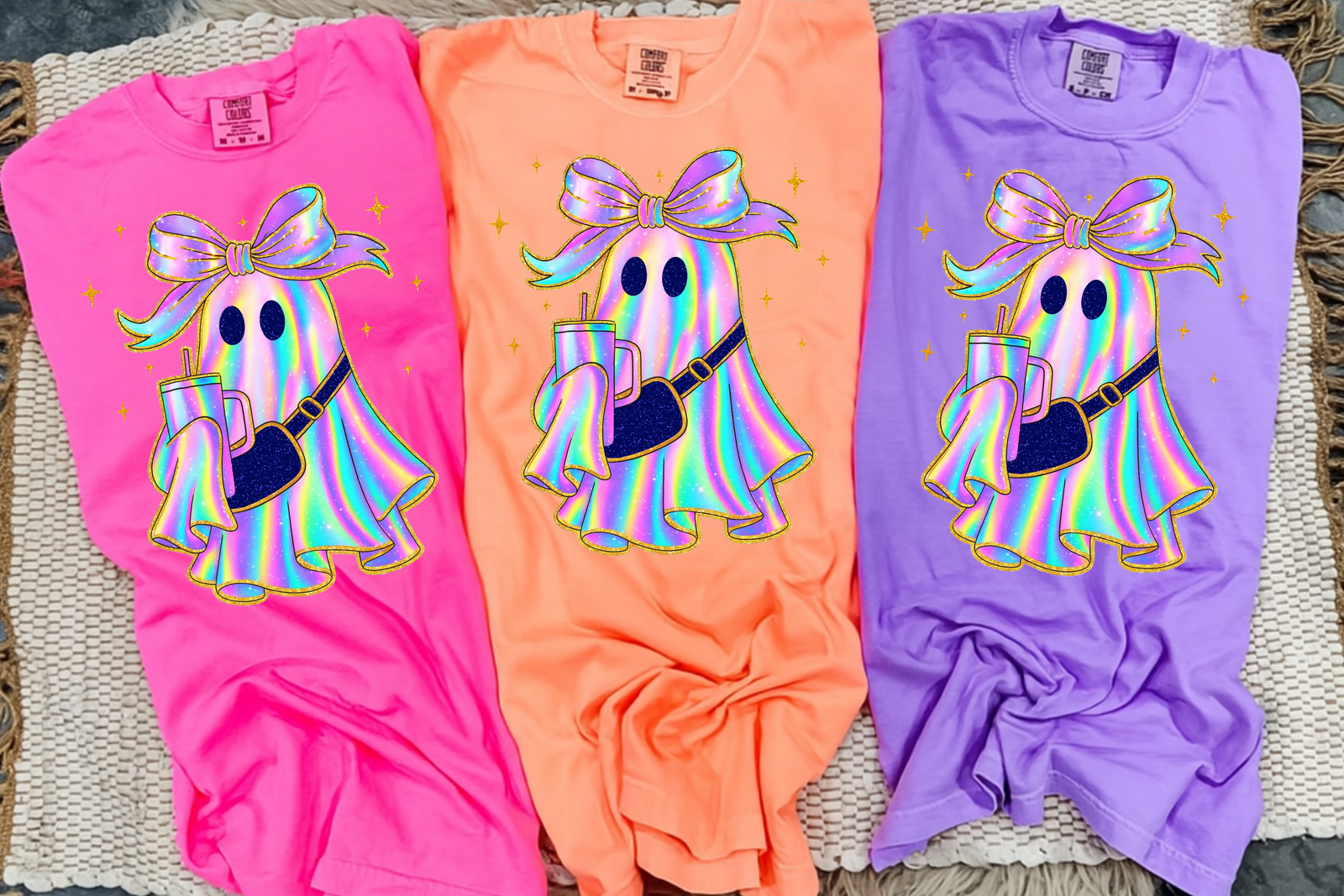 Boo-jie Ghost Tee: Color Options Available