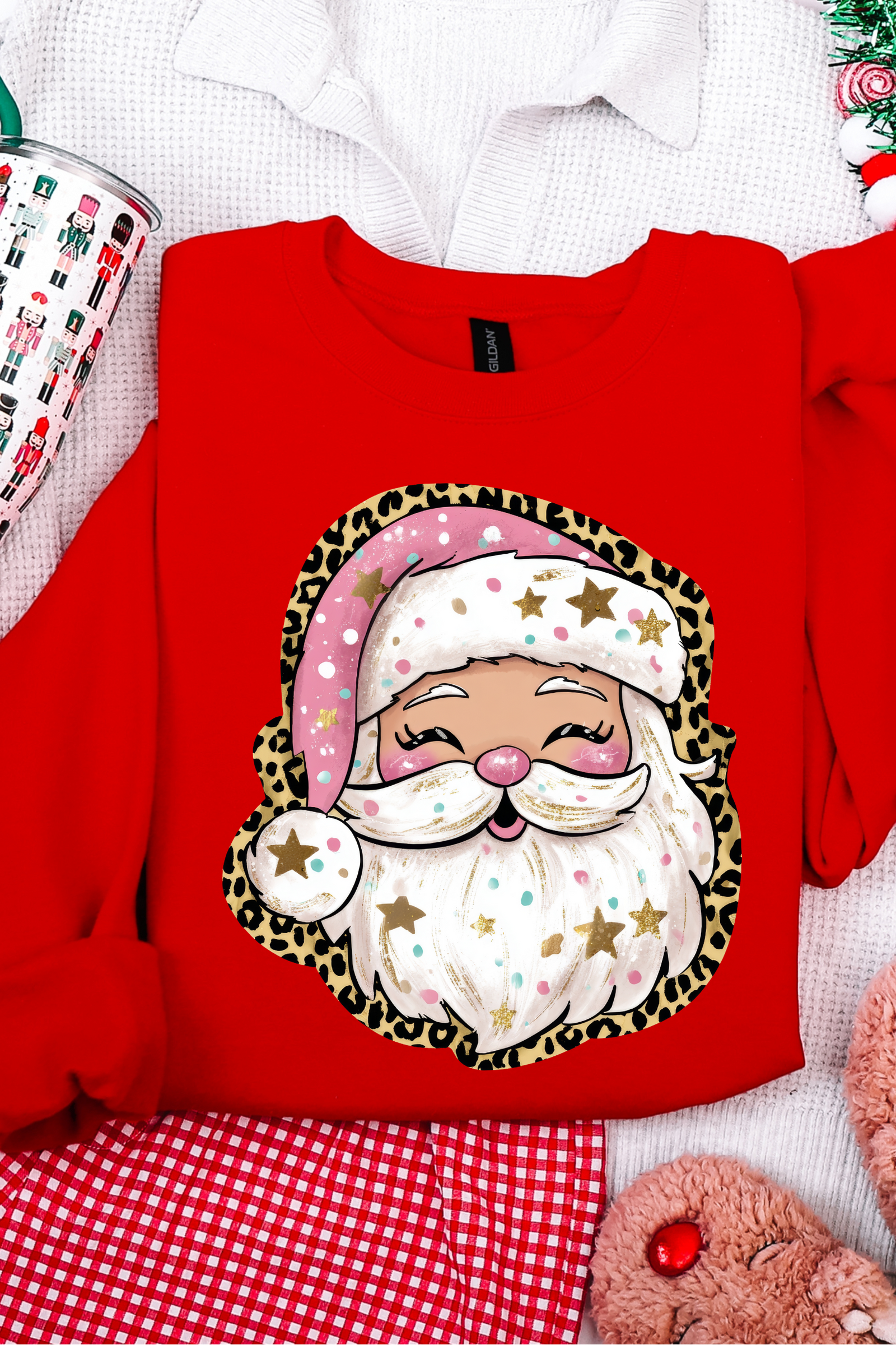 Santa Crewneck: Red