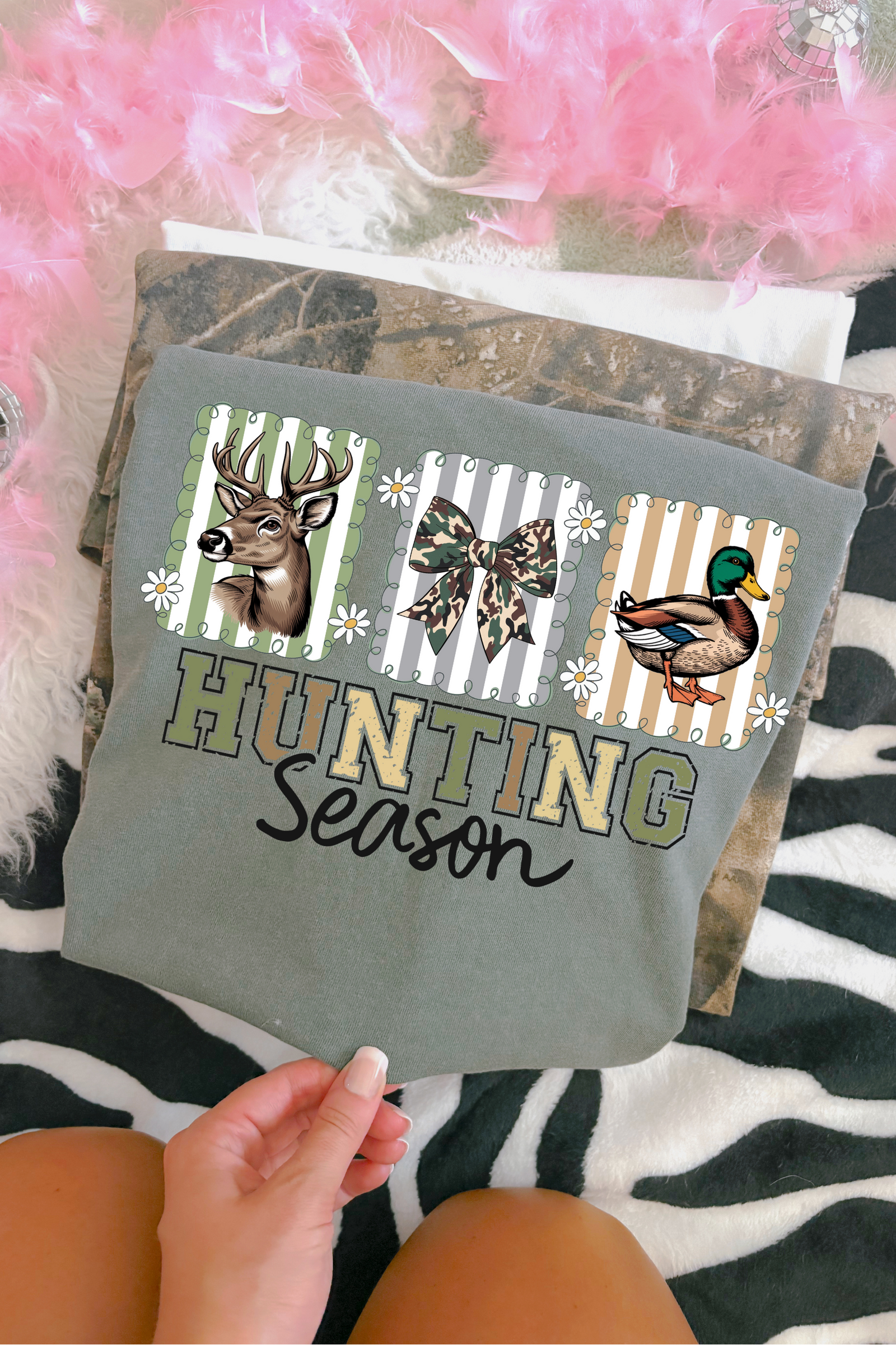 Hunting Season Tee: Moss