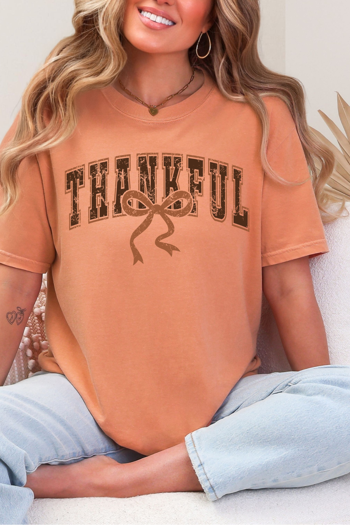 Thankful Tee: Terra Cotta