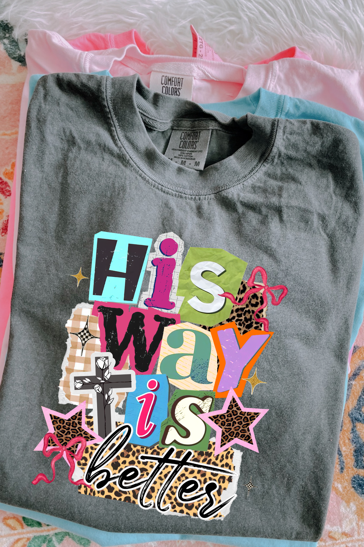 His Way is Better Tee: Pepper