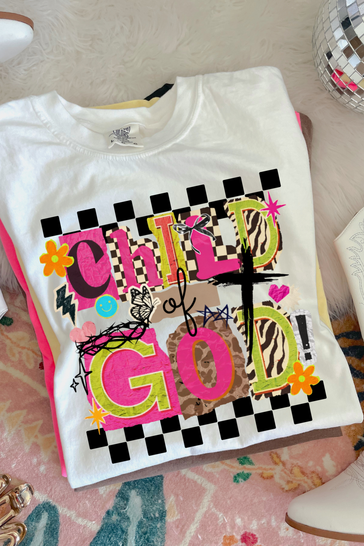 Child of God Tee: White