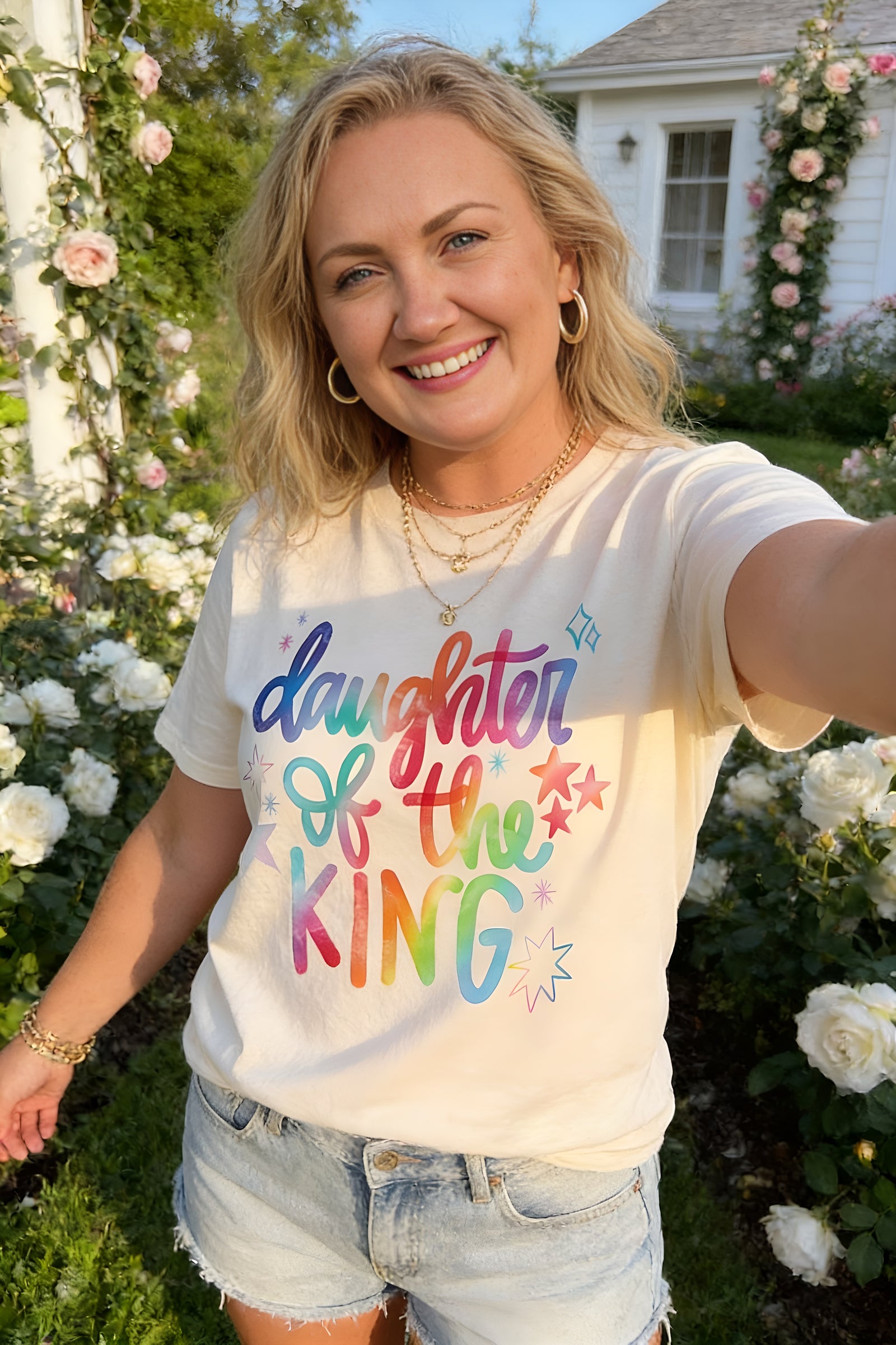 Daughter of the King Tee: Color Options Available