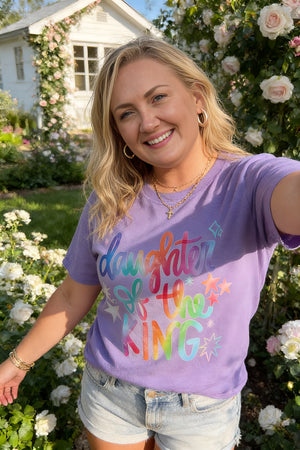 Daughter of the King Tee: Color Options Available