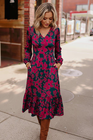 The Sweetest Thing Midi Dress: Multi