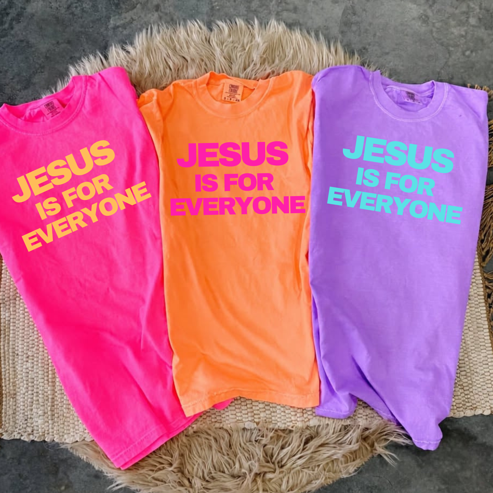Jesus is For Everyone Tee: Color Options Available