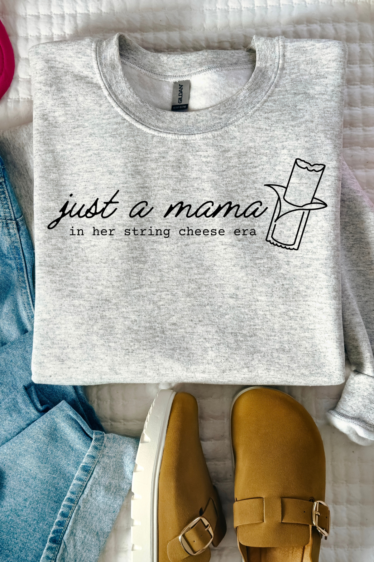 String Cheese Era Sweatshirt: Ash Gray