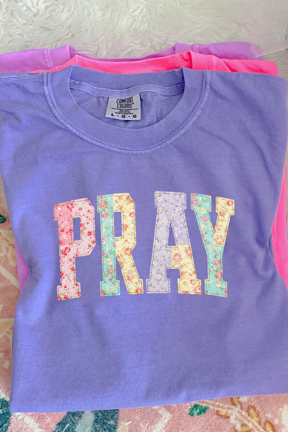 Pray Tee: Violet