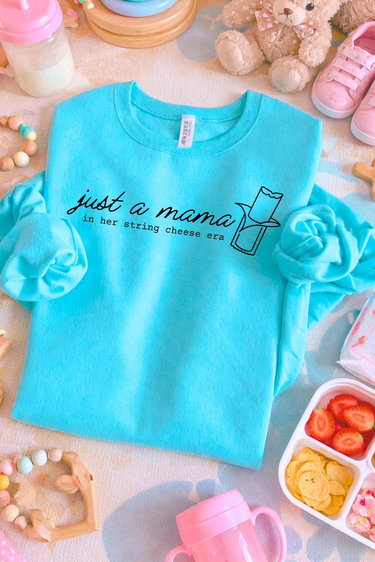 String Cheese Era Sweatshirt: Scuba Blue