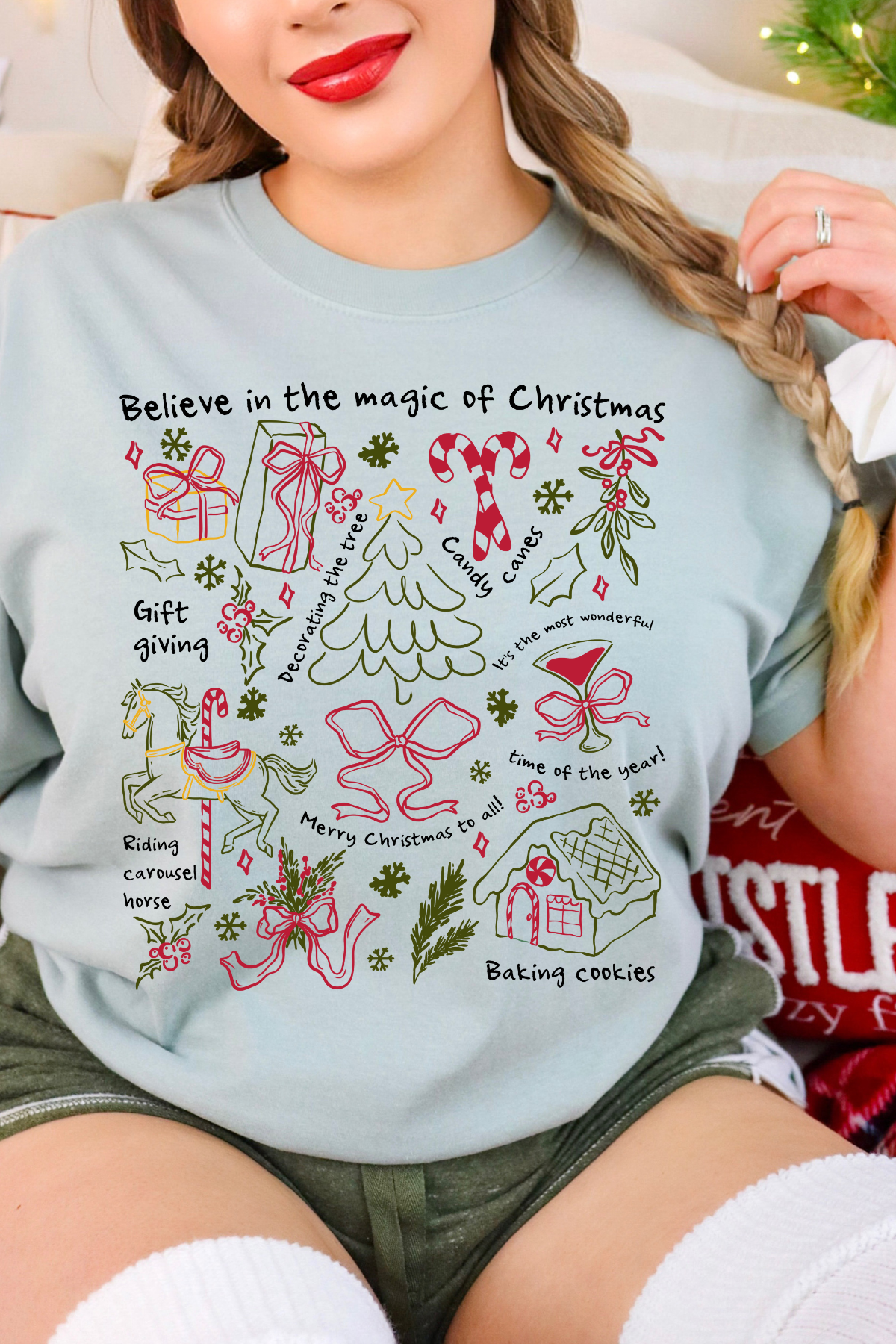 Magic of Christmas Tee: Bay